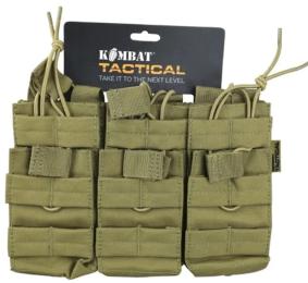 Тактичний підсумок Kombat АК Triple Duo Mag Pouch Coyote (kb-tdmp-coy)