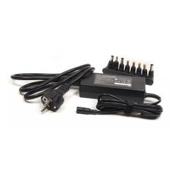 Блок живлення для ноутбука PowerPlant KD00MS0011 Black (220V, 15-24V 90W 6A) універсальний