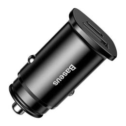 Автомобільний адаптер для телефона Baseus CCALL-AS01 Black (1хUSB PPS 30W PD3.0 QC4.0 )