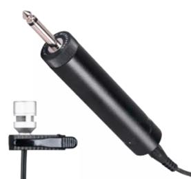 Мікрофон Big EA30 with black lavalier mic-electret adapter 3.5 to 6.3