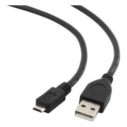 Дата-кабель Cablexpert CCP-mUSB2-AMBM-0.1M 0.1m USB(тато) - microUSB(тато) Black