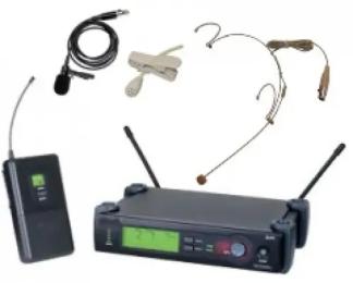 Мікрофонна радіосистема Shure SLX4-S наголовний