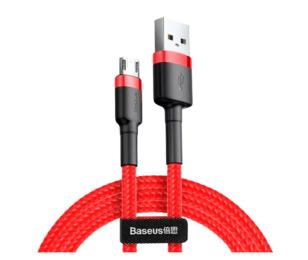 Дата-кабель Baseus Cafule CAMKLF-B09 1m USB (тато) - microUSB (тато) Red 2.4A
