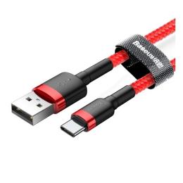 Дата-кабель Baseus Cafule CATKLF-B09 1m USB(тато) - USB Type C(тато) Red