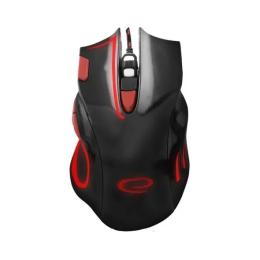 Мишка Esperanza MX401 Black Red ігрова USB