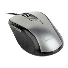 Мишка Gembird MUS-6B-01 Black Gray класична USB