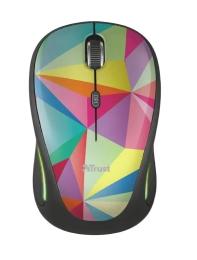 Мишка TRUST Yvi FX Black Geometrics