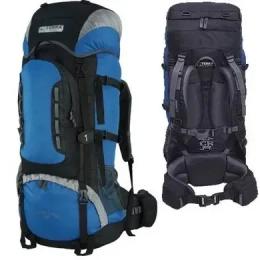 Туристичний рюкзак Terra Incognita Mountain 80 Black Blue (4823081500308)