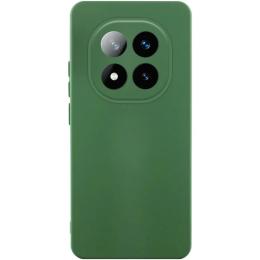 Чохол-накладка GETMAN Liquid Silk Full Camera для Xiaomi Redmi Note 14 Pro 4G Dark Green