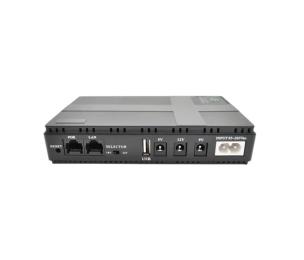 Джерело безперебійного живлення для роутера Voltronic UPS-36W DC1036P PON/POE-430 Black 5/9/12V, 1A/2А, 10400мAh