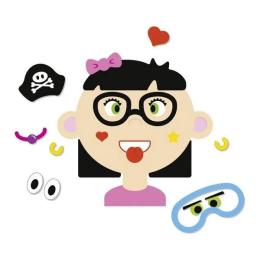 Розвиваюча гра goki Забавні гримаси дівчинка 58492G