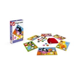 Настільна гра Janod J02693 Бінго. Вивчення кольору