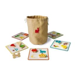 Настільна гра Janod J05318 Лото. Вивчаємо форми