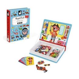 Магнітна книга Janod Наряди для хлопчика J02719