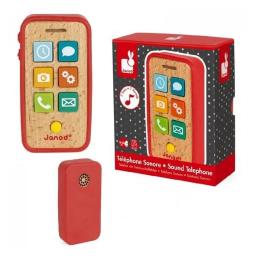 Іграшковий телефон Janod J05334 зі звуком
