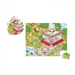 Пазл Janod Ветеринарна клініка J02776 36 ел