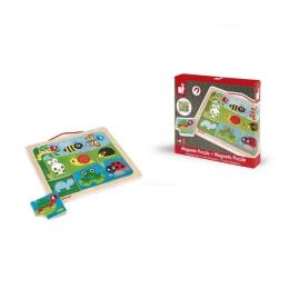 Пазл Janod Сад J08182 9 елементів магнітний