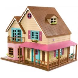 Дитячий будиночок для ляльки Lil Woodzeez WZ6749Z Великий котеджний будинок