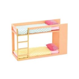 Іграшкові меблі для ляльок LORI LO37044Z набір в двоповерхове ліжко