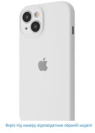 Чохол-накладка Infinity Silicone Case Full Camera для Apple iPhone 16 Pro Max White