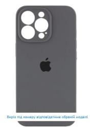 Чохол-накладка Infinity Silicone Case Full Camera для Apple iPhone 16 Dark Gray