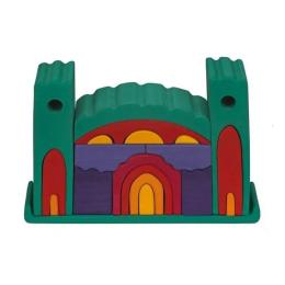 Конструктор nic NIC523269 Green Все в замку деревяний