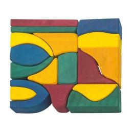 Конструктор nic NIC523287 Кольоровий великий деревяний