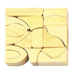 Конструктор nic NIC523283 Натуральний великий деревяний