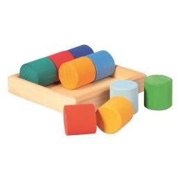 Конструктор nic NIC523347 різнокольоровий ролик деревяний