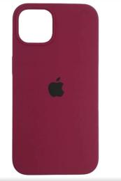Чохол-накладка Infinity Silicone Case MagSafe для Apple iPhone 16 Pro Bordo