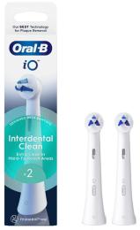Насадка для електричної зубної щітки Oral-B iO RB TG-2 Interdental Clean White 2 шт