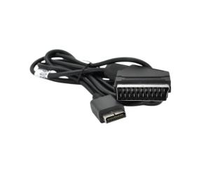 Відео-кабель Merlion Scart (тато)  -  AV (тато), 1.8 м Black