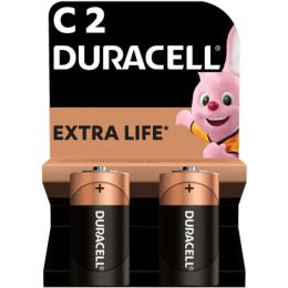Батарейка Duracell C LR14 2шт. в упаковці (5000394052529 / 81483545)