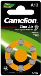 Батарейка Camelion PR48/A13 Zinc-Air * 6 (A13-BP6)