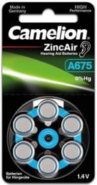 Батарейка Camelion А675/PR44 Zinc-Air * 6 (A675-BP6)