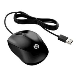Мишка HP Wired Mouse 1000 Black класична USB