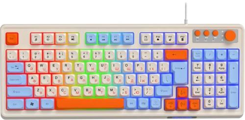 Клавіатура Maxxter KBG-3C01-UA White Eng / Ukr