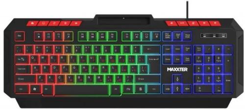 Клавіатура Maxxter KBG-UML-02B-UA Black ENG  UA