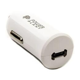 Автомобільний адаптер для телефона PowerPlant SC230068 White (1xUSB 2.2 А Type-C адаптер)