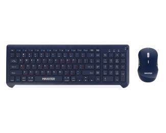 Комплект клавіатура та миша Maxxter KMS-WCM-01BL-UA Blue