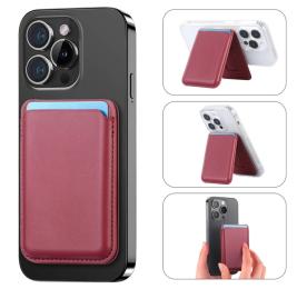 Чохол-накладка Infinity Stand для MagSafe Red (тільки картхолдер)