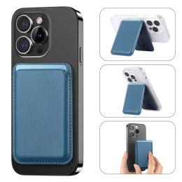 Чохол-накладка Infinity Stand для MagSafe Dark Blue (тільки картхолдер)