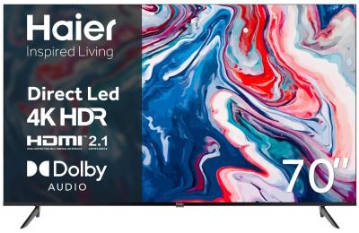 Телевізор Haier H70K801UG Black 70