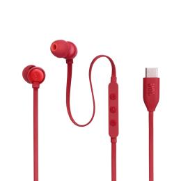Дротові навушники JBL Harman TUNE310C USB-C Red