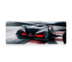 Килимок для мишки Voltronic Peugeot Black 300x700 з боковою прошивкою, товщина 2 мм