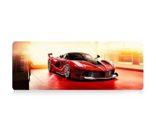 Килимок для мишки Voltronic Ferrari FXX K Red 300x700 з боковою прошивкою, товщина 2 мм