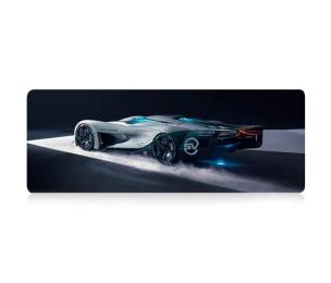 Килимок для мишки Voltronic Jaguar Gray 300x700 з боковою прошивкою, товщина 2 мм