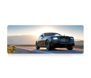 Килимок для мишки Voltronic Rolls-Royce Black 300x700 з боковою прошивкою, товщина 2 мм