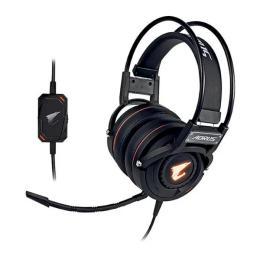 Накладні навушники Gigabyte AORUS H5 Black провідні з мікрофоном