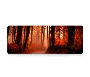 Килимок для мишки Voltronic Red forest Red 300x700 з боковою прошивкою, товщина 2 мм